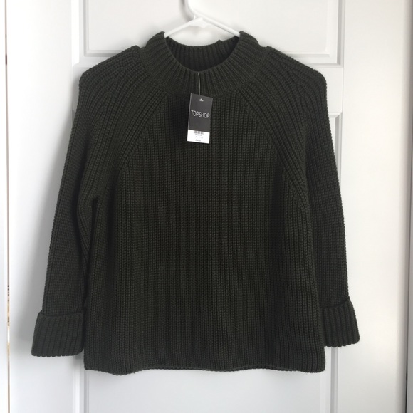 TOPSHOP 3/4 SLEEVE SWEATER - Picture 1 of 9